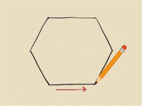 六角形怎麼畫|3种方法来画六边形